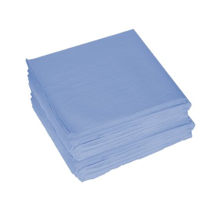 DEALMED Drape Sheet - 2 Ply Tissue, 40"X 48", Blue, 100/Cs, 100PK 784075